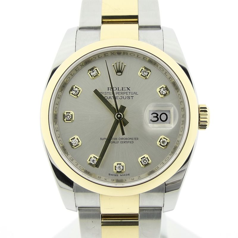 Image 16 of Rolex Datejust 116203; Automatic watch with diamond dial