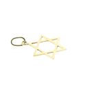 Image 3 of Gold Star of David pendant