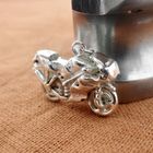 Image 2 of Silver pendant of a motorcycle