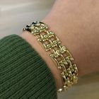 Image 7 of Gold tank link bracelet