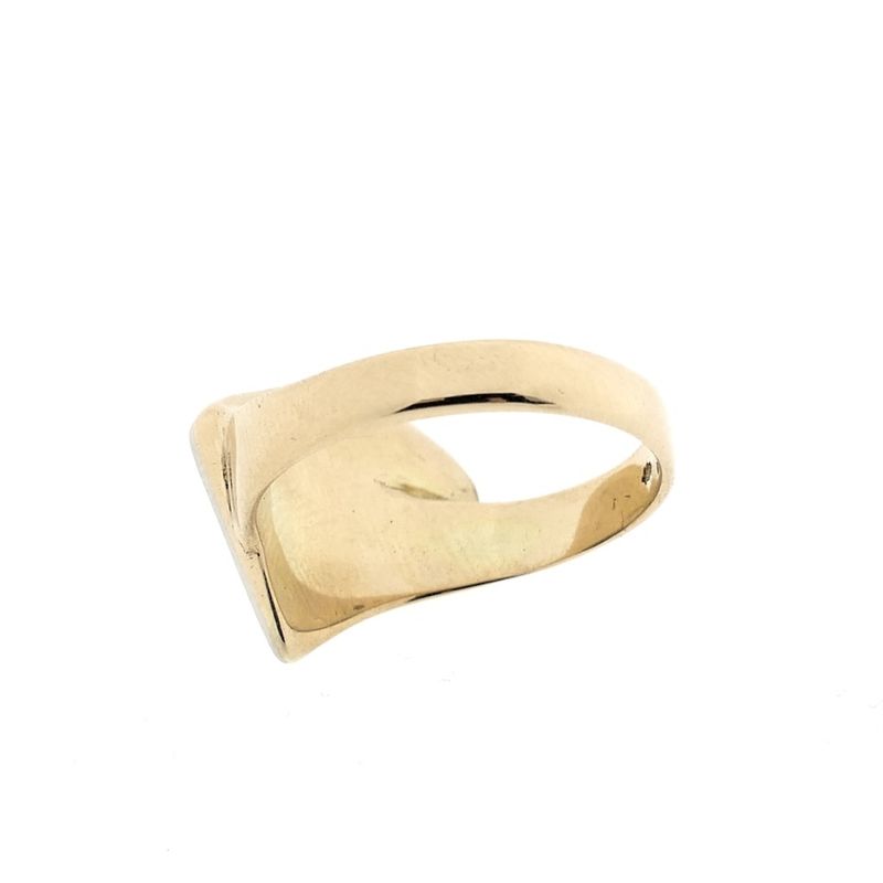 Image 4 of Bicolor gold fantasy ring.