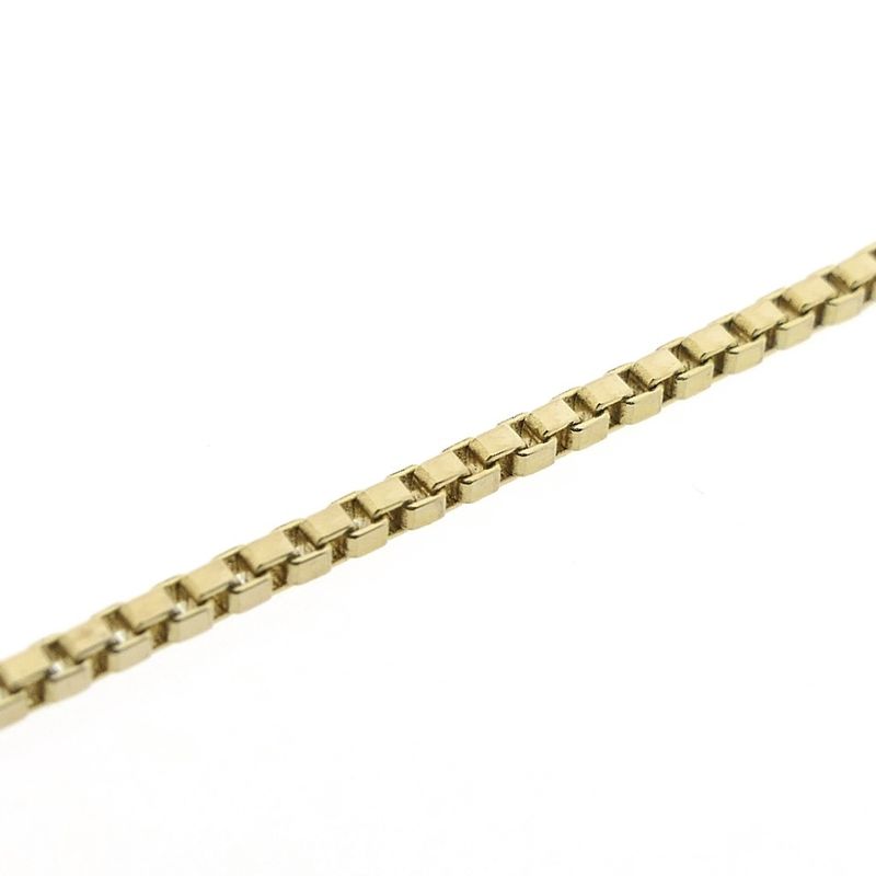 Image 3 of Gold long Venetian link necklace | 61 cm