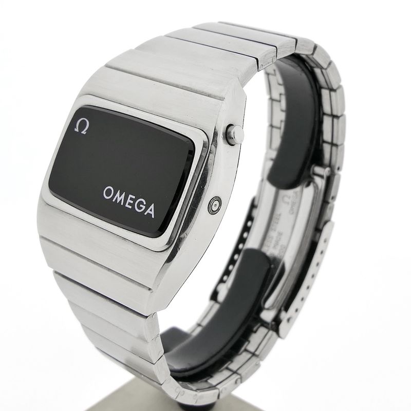 Image 2 of Omega Constellation TC-3 'Time Computer'; Vintage LED horloge
