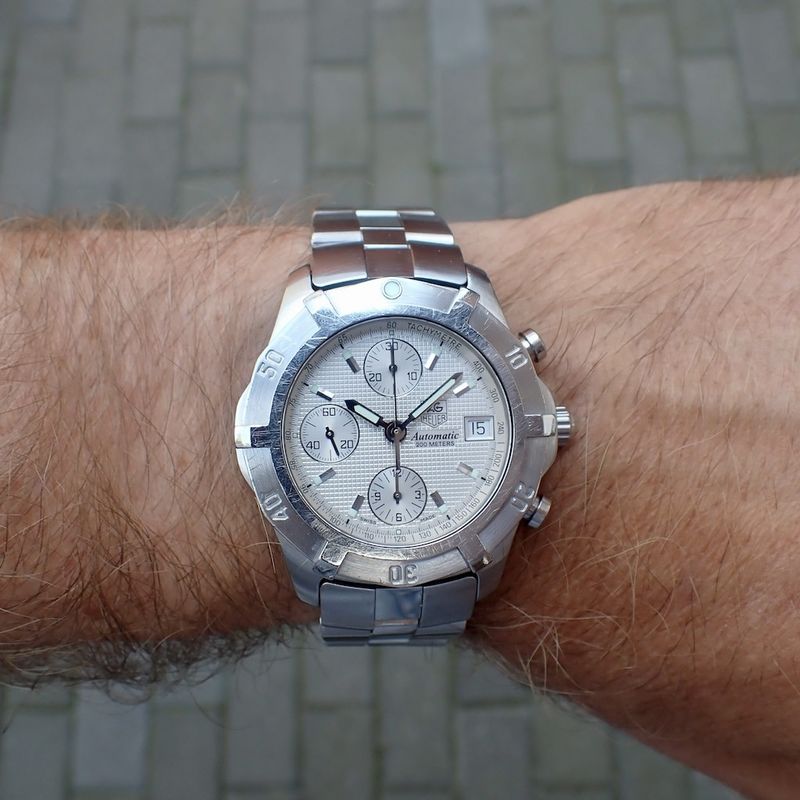 Image 16 of Tag Heuer Aquaracer; Automatic chronograph watch