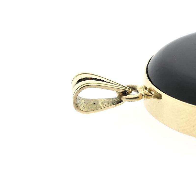 Image 4 of Gold and silver pendant with a mix of gemstones