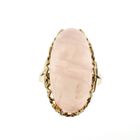 Image 8 of 8K Rose Quartz Ring | Vintage