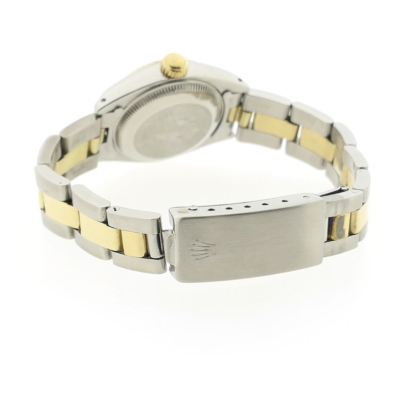 Image 7 of Rolex Datejust 26mm 6917; 18k gold/steel women's watch