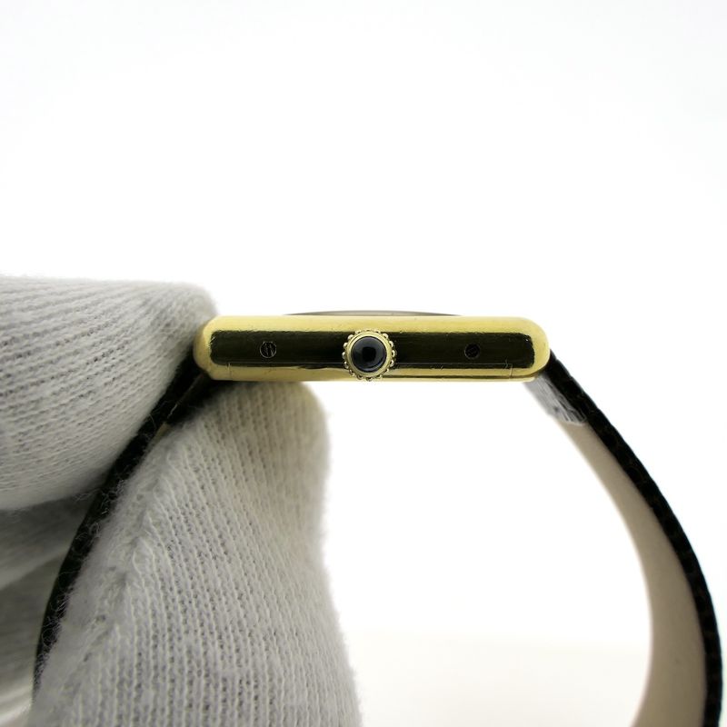 Image 12 of Cartier Tank Vermeil; Vintage mechanical women's watch