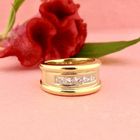 Image 8 of Gold ring with diamonds