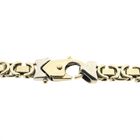 Image 4 of Gold flat king's link bracelet | 19 cm