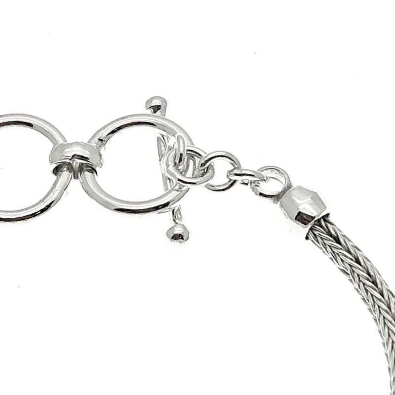 Image 5 of Silver bracelet foxtail link