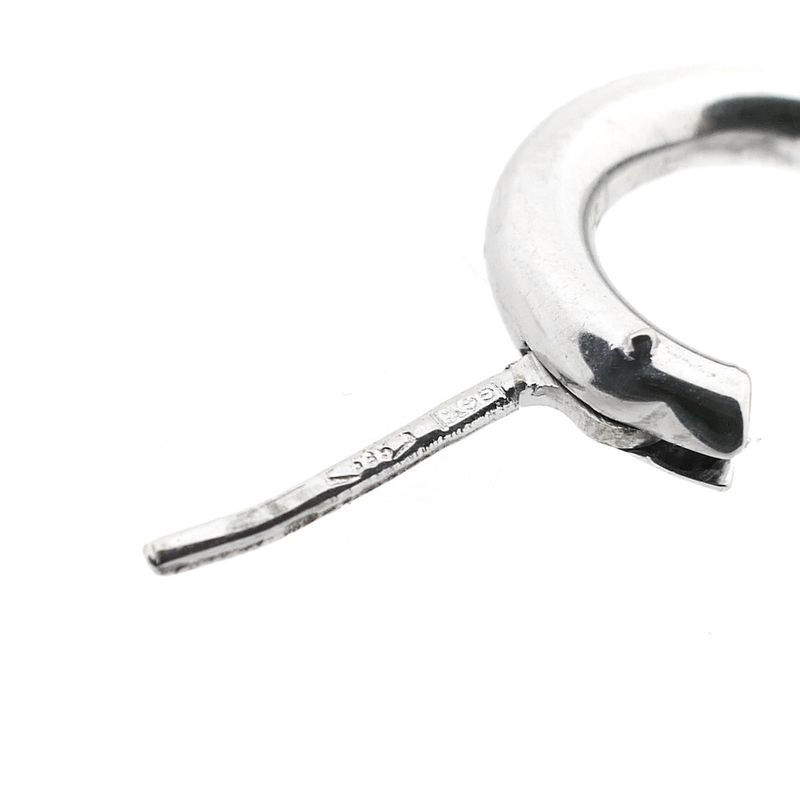 Image 6 of White gold earrings
