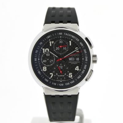 Image 1 of Mido All Dial; Chronograph men's watch with carbon dial
