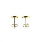 Image 4 of Two-tone gold stud earrings