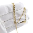 Image 5 of Gold anchor link chain | 52 cm