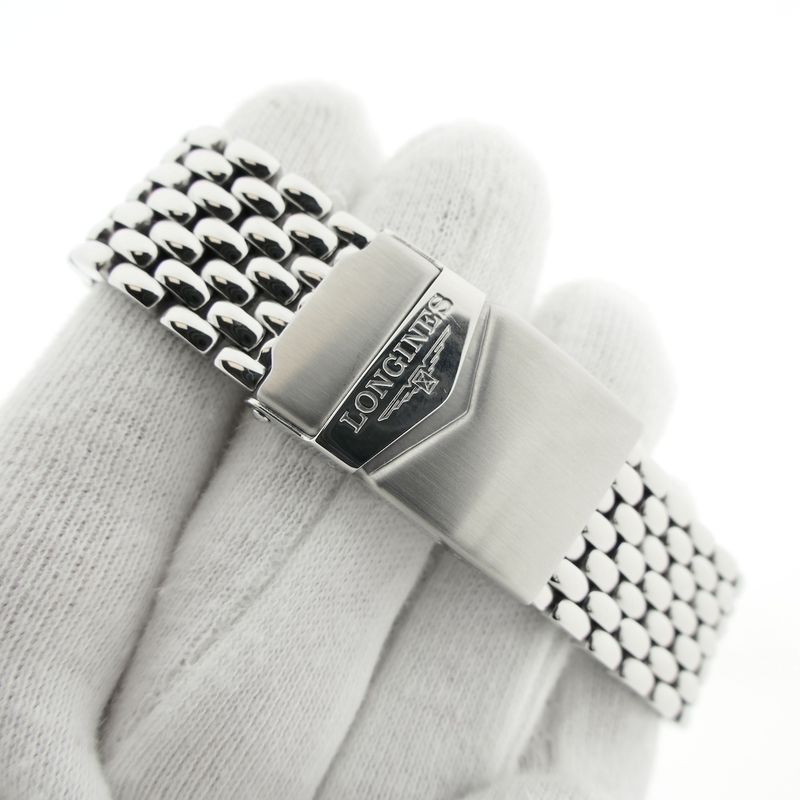 Image 7 of Longines Lindbergh Hour Angle L2.618.5 Automatic Chronograph Watch