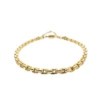 9 crt. Anchor link bracelet | 19.5 cm