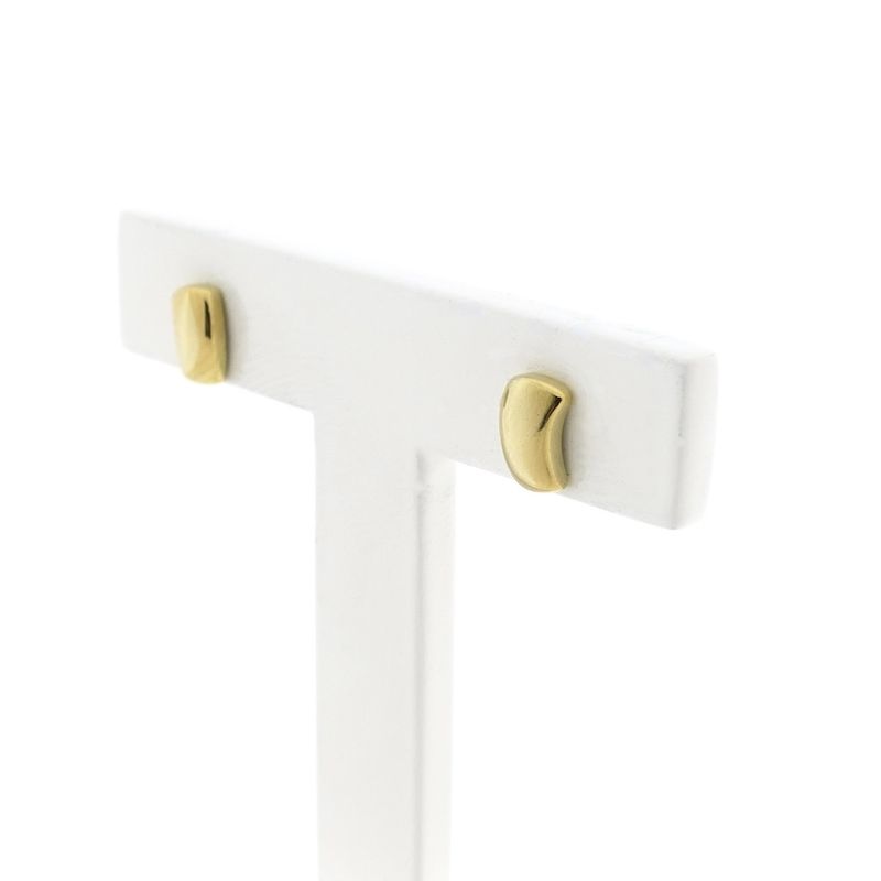 Image 3 of Golden subtle stud earrings