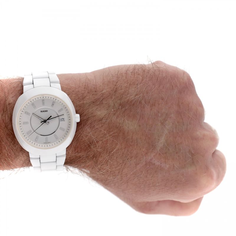 Image 14 of Rado D-Star White Diamond R15519702; Ceramic Ladies Watch