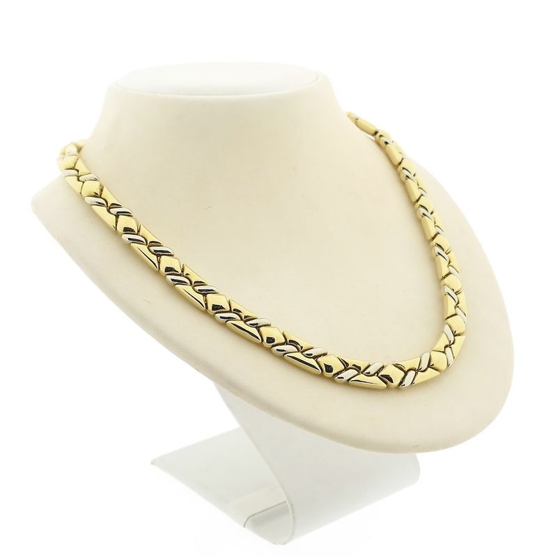 Image 3 of Chimento bicolor gold necklace