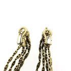 Image 7 of Gold earrings with diamonds; 2.70 ct.