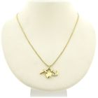 Image 7 of Gold pendant; Faith, hope, and love