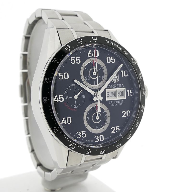 Image 3 of TAG Heuer Carrera Calibre 16 CV2A10; Chronograph men's watch