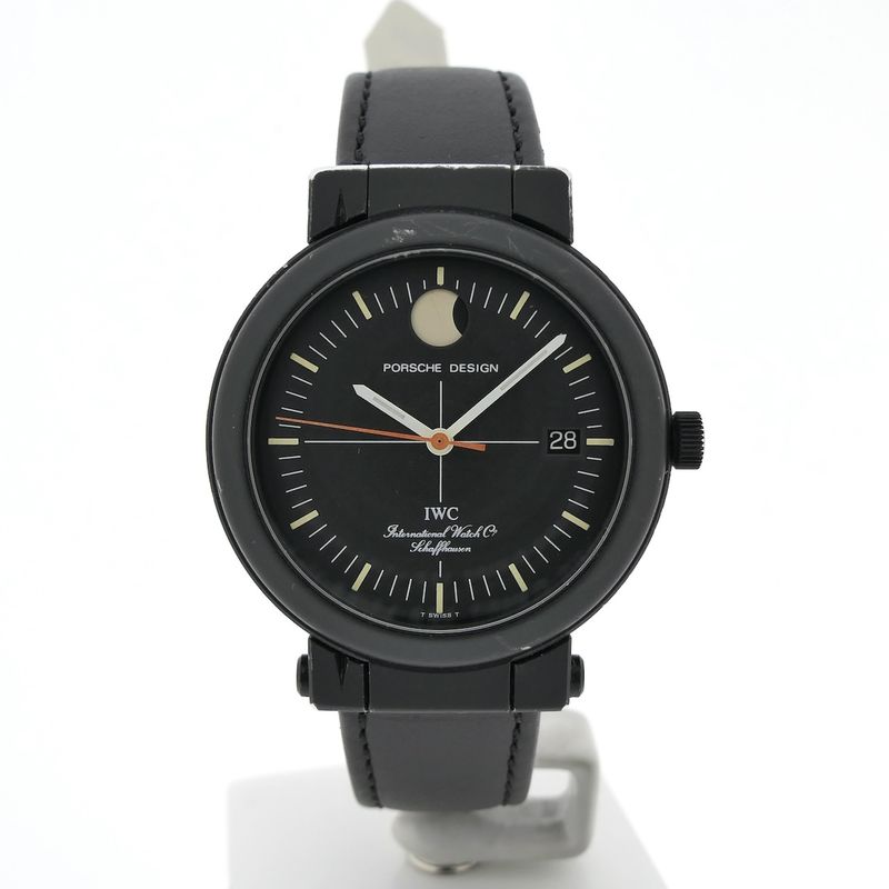 Image 1 of IWC Porsche Design 'Compass' Moonphase IW3551; Automatic men's watch
