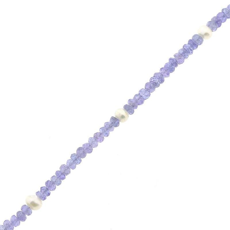 Image 5 of 9 carat amethyst bead necklace with pearl