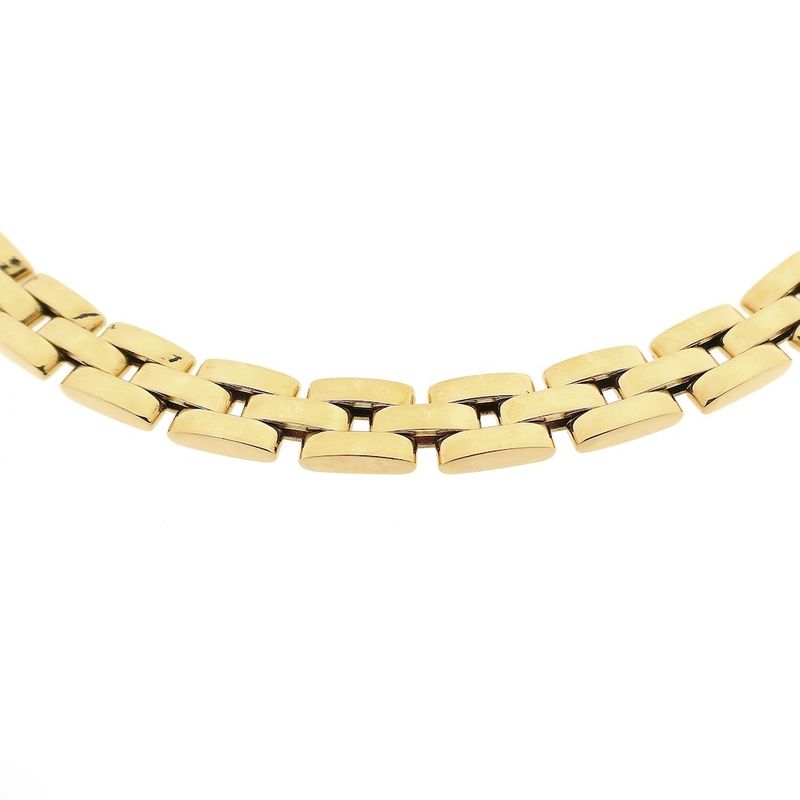 Image 8 of Cartier gold Bismarck link necklace
