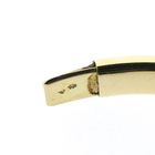 Image 7 of Gold smooth slave bracelet | Ø 67 mm