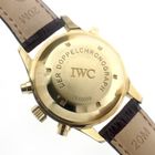 Image 6 of IWC Pilot Double Chronograph; 18k. Men's watch with split seconds