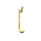 Image 1 of Gold pendant of a hockey stick
