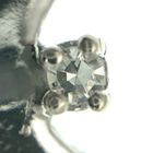 Image 3 of White gold pendant with a small diamond 0.01 ct.