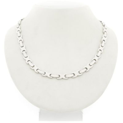 Image 1 of Silver fantasy link chain.