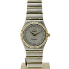 Image 5 of Omega Constellation Manhattan; Women's watch with mother-of-pearl dial and diamonds