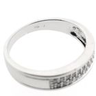 Image 5 of White gold pavé ring with diamonds | 0.11 ct.