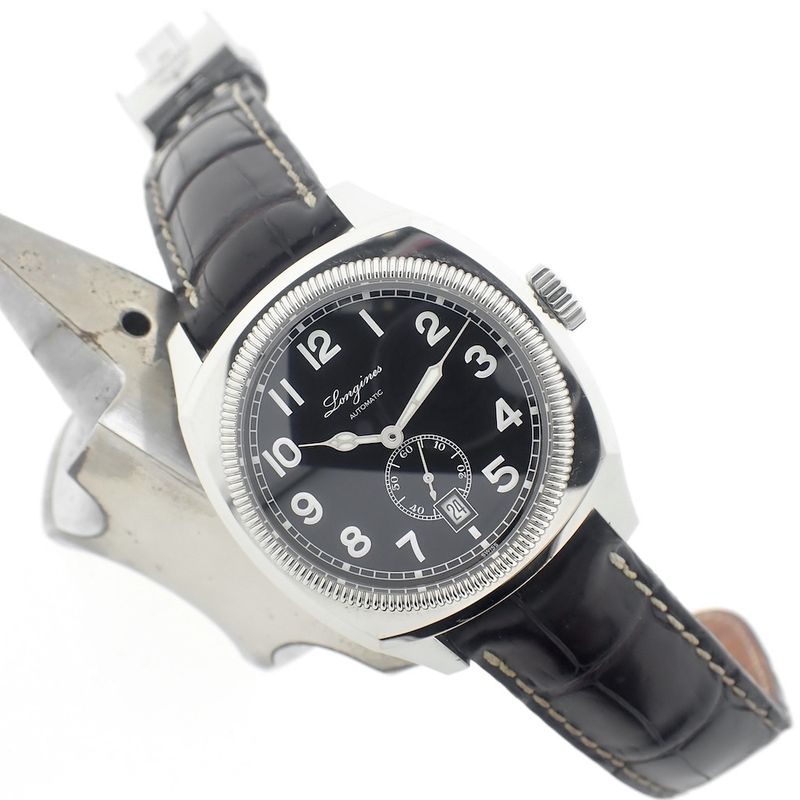 Image 15 of Longines Heritage 1935; Automatic pilot's watch for men