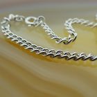 Image 3 of Silver gourmet bracelet with engraving plate