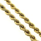 Image 3 of Gold twisted link chain