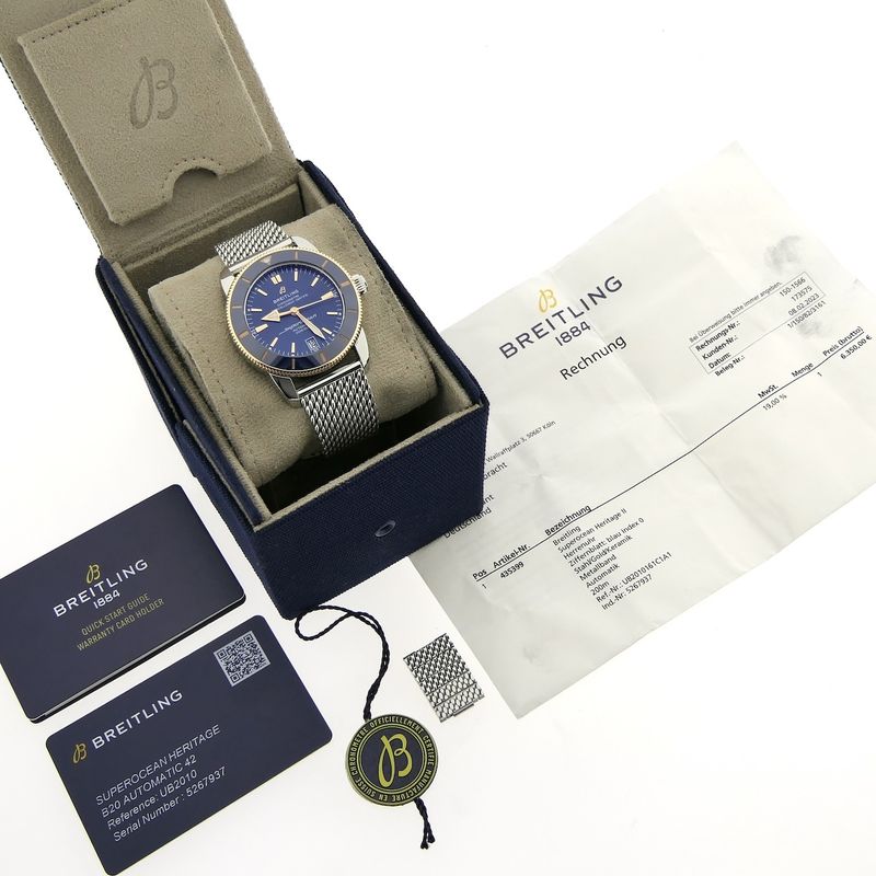 Image 4 of Breitling Superocean Heritage B20 Automatic UB2010; Men's watch