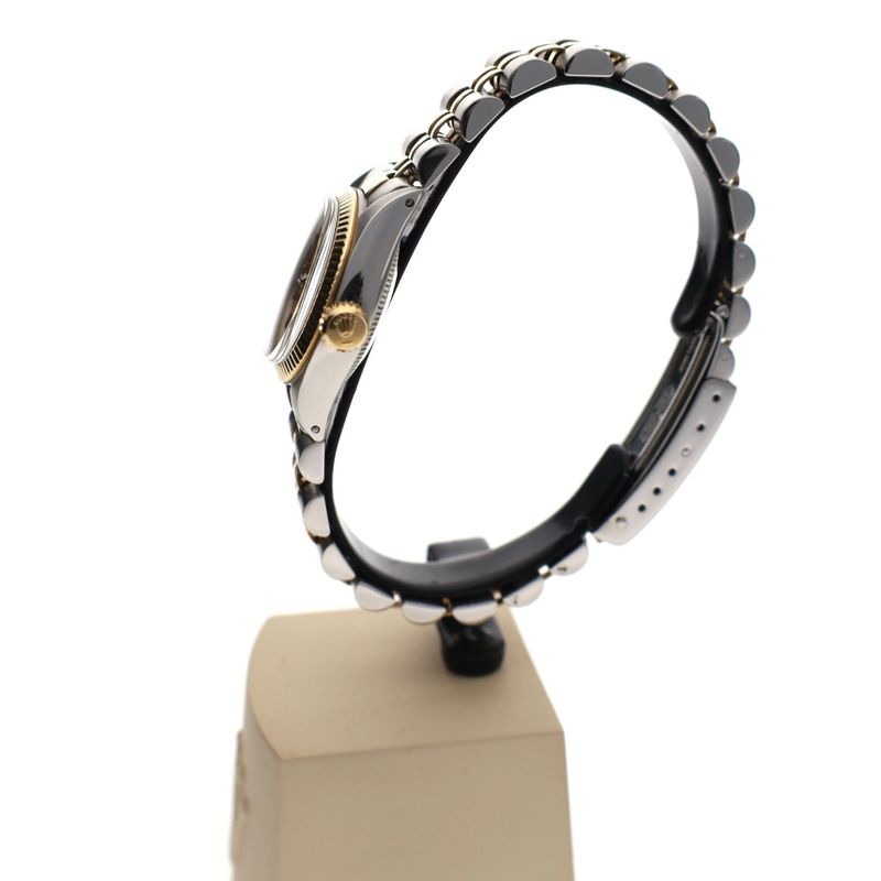 Image 12 of Rolex Oyster Perpetual 26mm Ref. 6719; Vintage gold/steel ladies watch