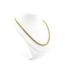 Image 5 of Gold twisted link chain | 51.5 cm