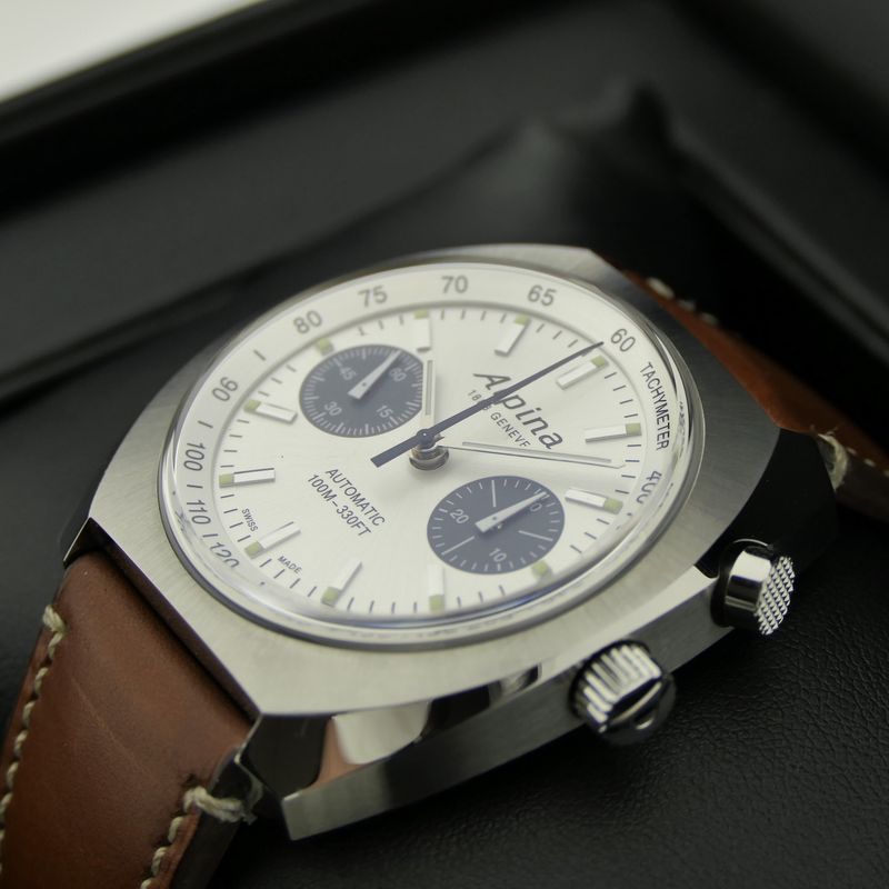 Image 13 of Alpina Startimer Heritage Chronograph; Automatic men's watch