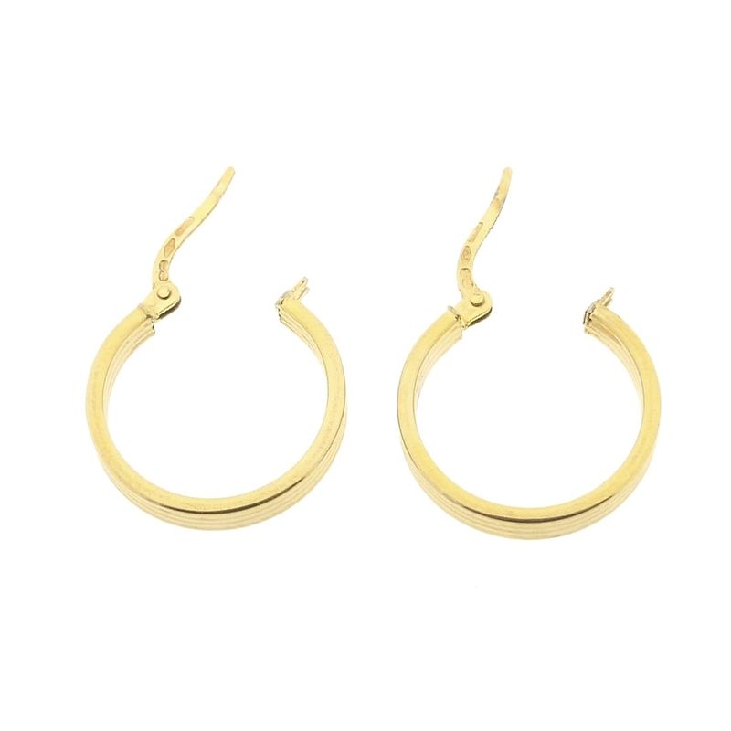 Image 6 of Gold earrings | Ø 18.0 mm