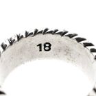 Afbeelding 7 van Zilveren Buddha to Buddha Chain Textuur Ring