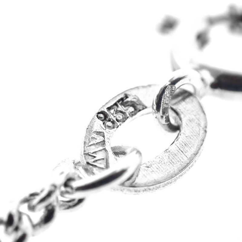 Image 2 of Silver gourmet bracelet with engraving plate