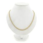 Image 1 of Golden Square Byzantine Chain Necklace