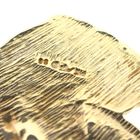 Image 6 of Gold pendant of a German Shepherd's head