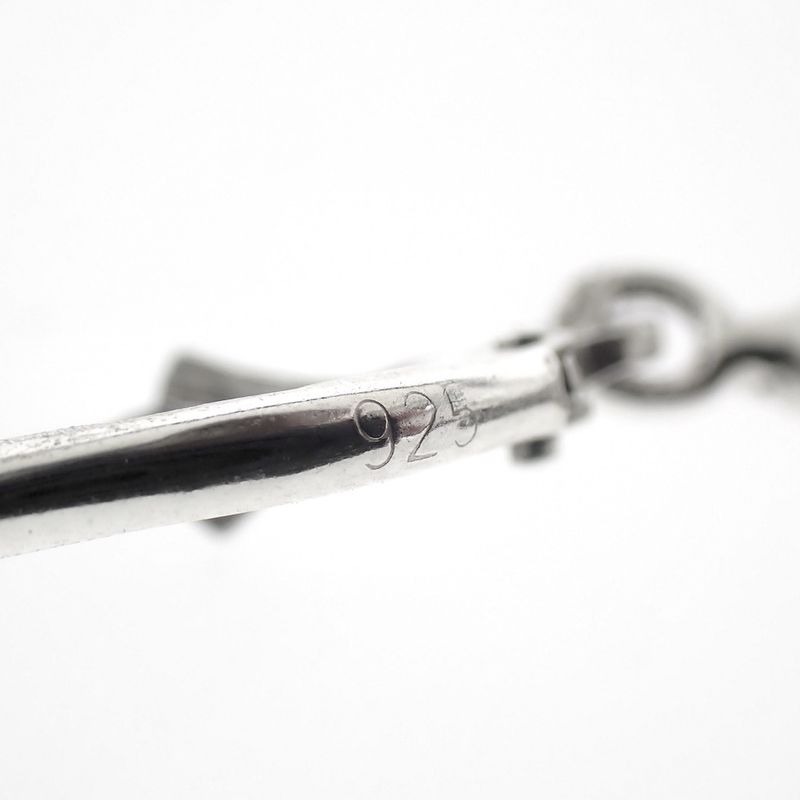 Image 6 of Silver earrings with elephants